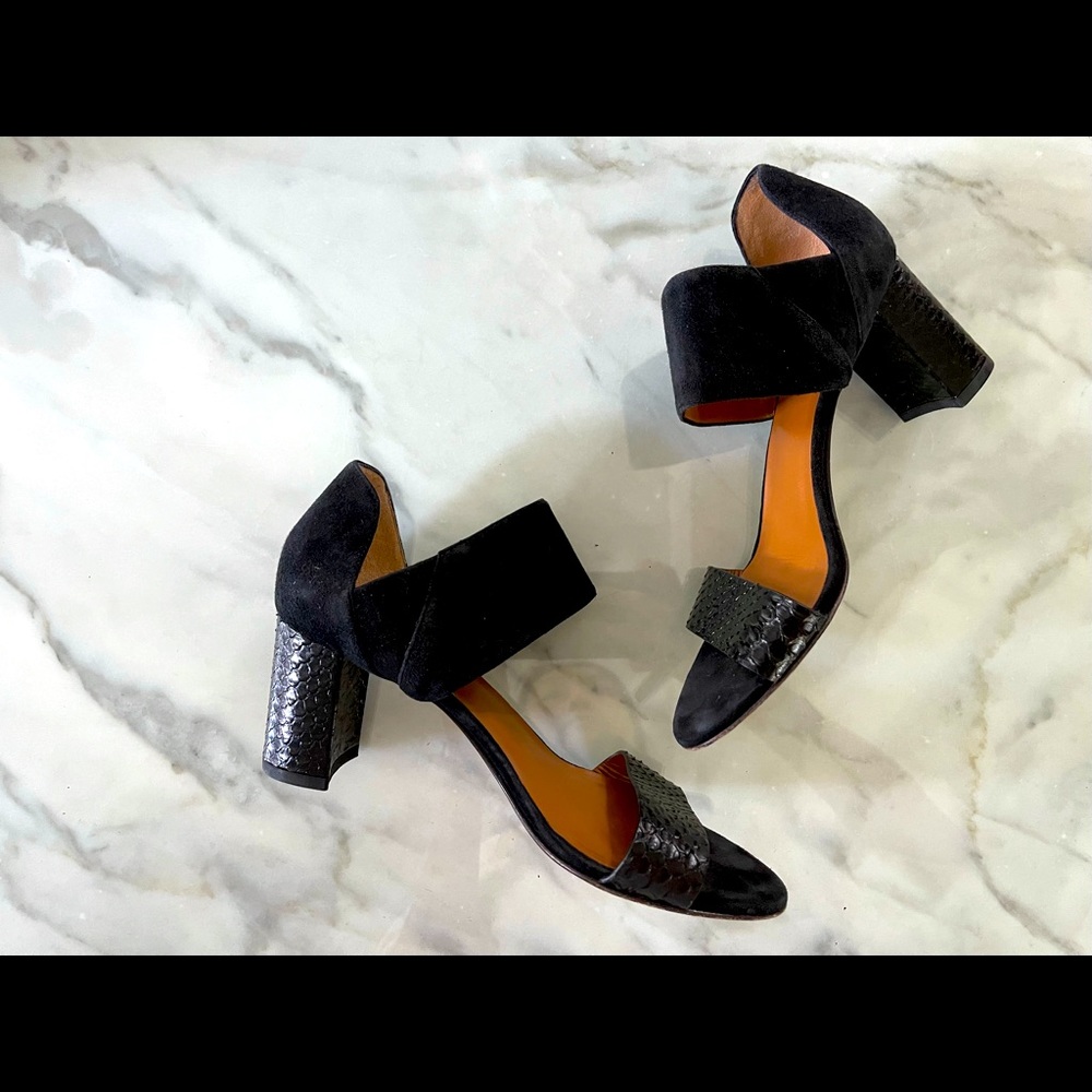 Aquatalia Block Shani Heels